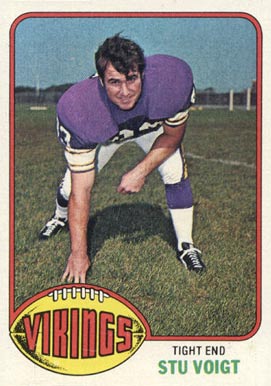 1976 Topps Stu Voigt #359 Football Card