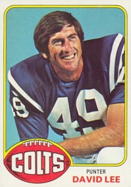 1976 Topps David Lee #13 Football Card