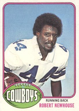 1976 Topps Robert Newhouse #14 Football Card