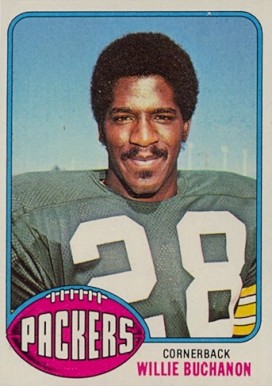 1976 Topps Willie Buchanon #19 Football Card