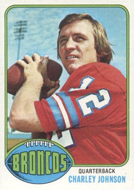 1976 Topps Charley Johnson #68 Football Card