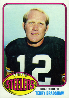 1976 Topps Terry Bradshaw #75 Football Card