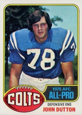 1976 Topps John Dutton #130 Football Card