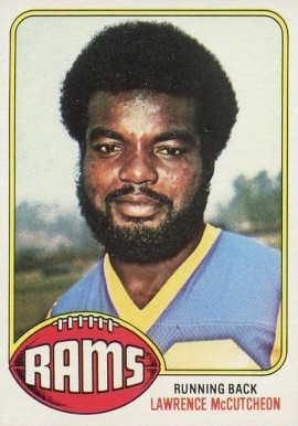 1976 Topps Lawrence McCutcheon #155 Football Card