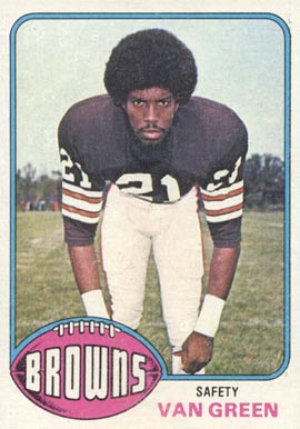 1976 Topps Van Green #219 Football Card