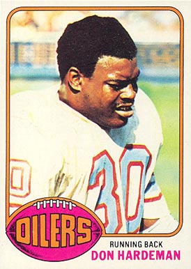 1976 Topps Don Hardeman #254 Football Card