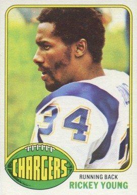 1976 Topps Rickey Young #263 Football Card