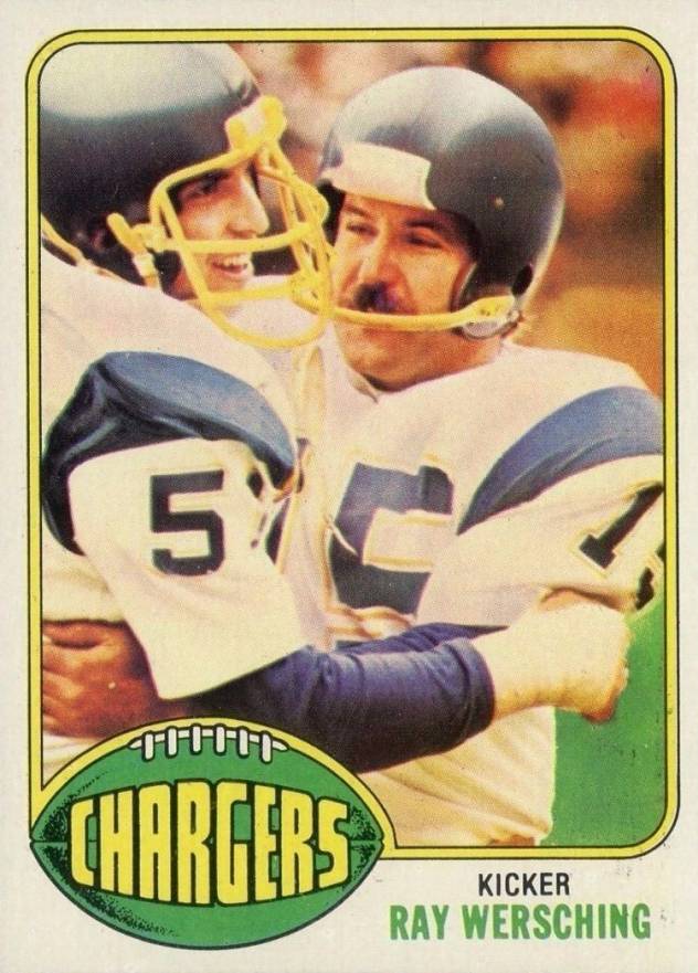 1976 Topps Ray Wersching #304 Football Card