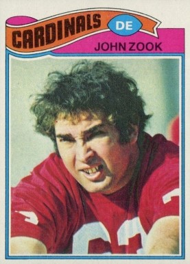 1977 Topps John Zook #282 Football Card