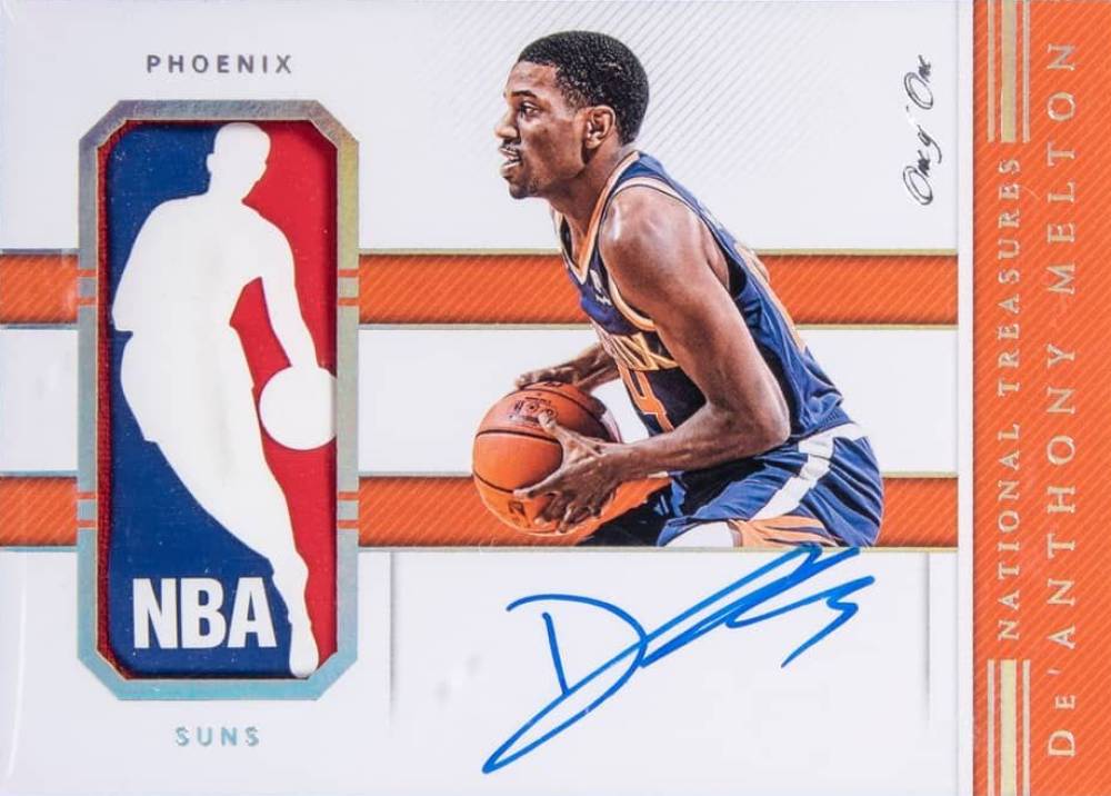 2018 Panini National Treasures DE'Anthony Melton #128 Basketball Card