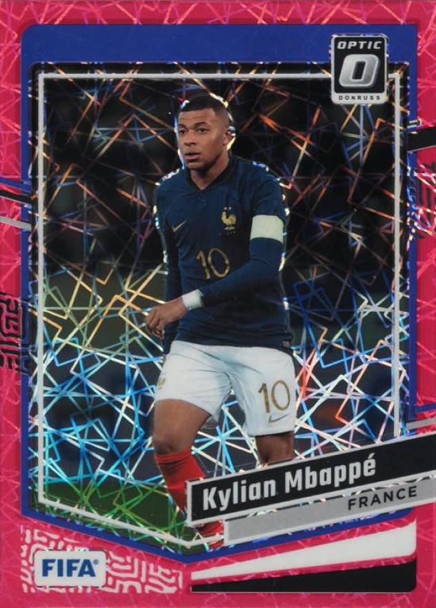 2023 Panini Donruss FIFA Kylian Mbappe #17 Soccer Card