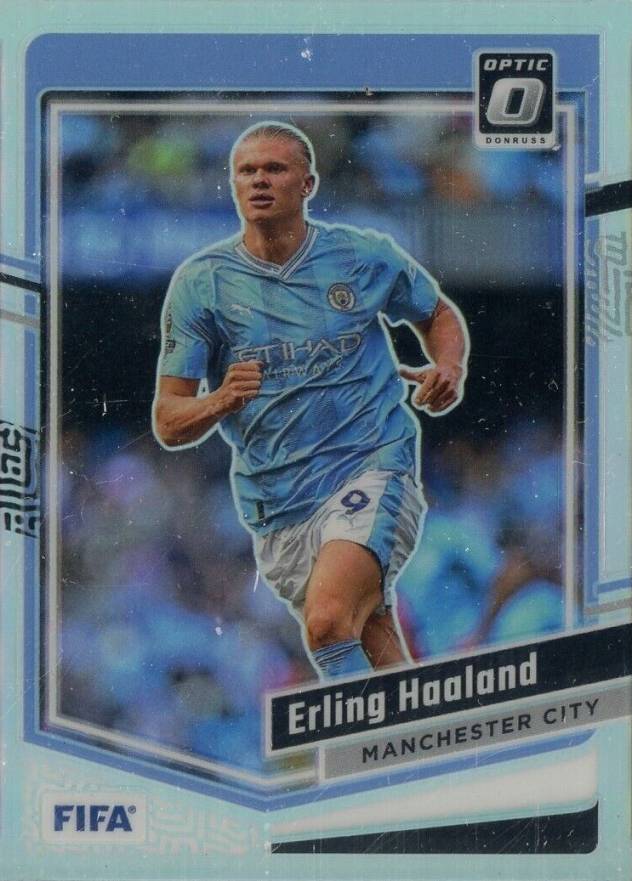 2023 Panini Donruss FIFA Erling Haaland #89 Soccer Card