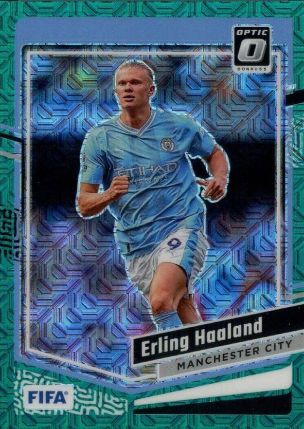 2023 Panini Donruss FIFA Erling Haaland #89 Soccer Card