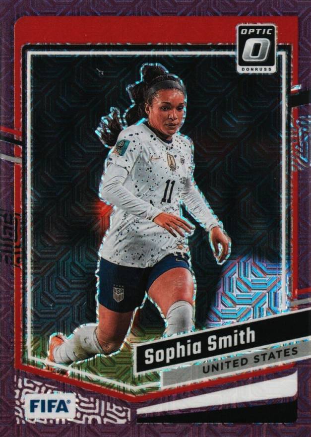 2023 Panini Donruss FIFA Sophia Smith #66 Soccer Card