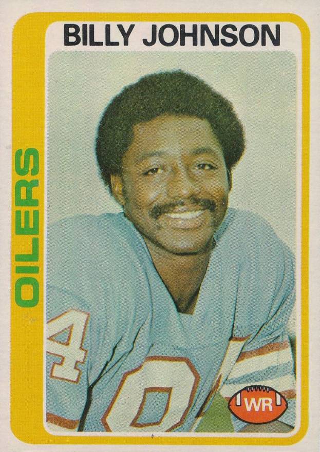 1978 Topps Billy Johnson #390 Football Card