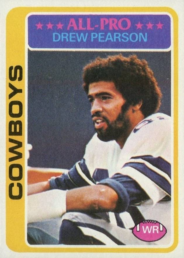 1978 Topps Drew Pearson #350 Football Card