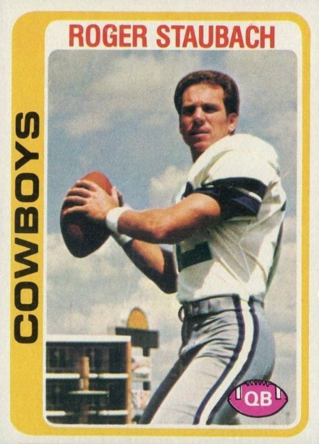 1978 Topps Roger Staubach #290 Football Card