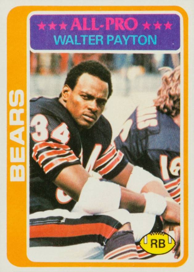 1978 Topps Walter Payton #200 Football Card