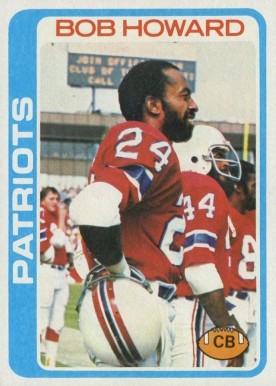 1978 Topps Bob Howard #321 Football Card