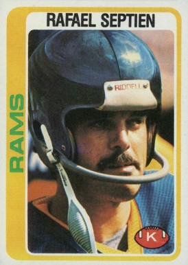 1978 Topps Rafael Septien #312 Football Card