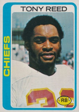 1978 Topps Tony Reed #304 Football Card