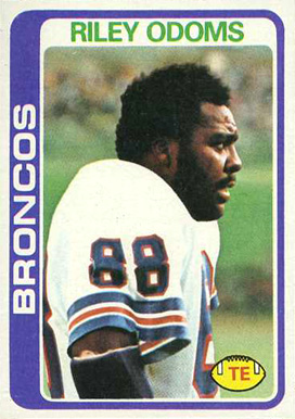 1978 Topps Riley Odoms #285 Football Card