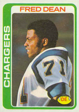 1978 Topps Fred Dean #217 Football Card