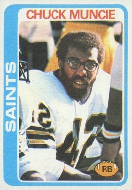 1978 Topps Chuck Muncie #137 Football Card