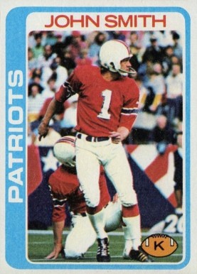 1978 Topps John Smith #136 Football Card