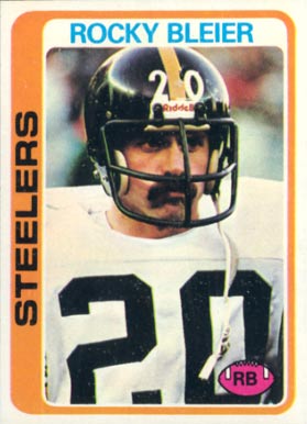 1978 Topps Rocky Bleier #19 Football Card