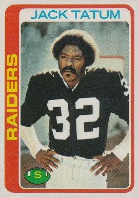 1978 Topps Jack Tatum #28 Football Card