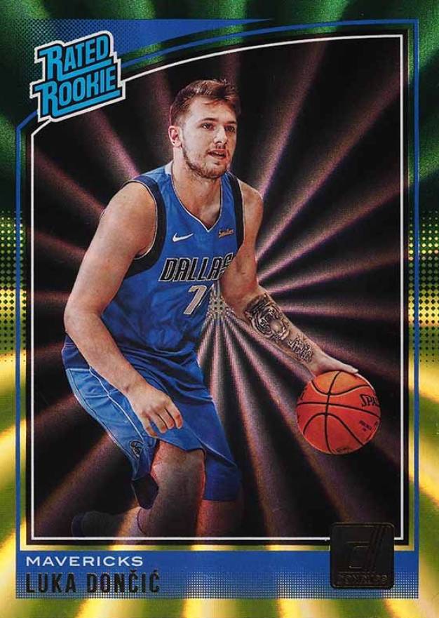 2018 Panini Donruss  Luka Doncic #177 Basketball Card