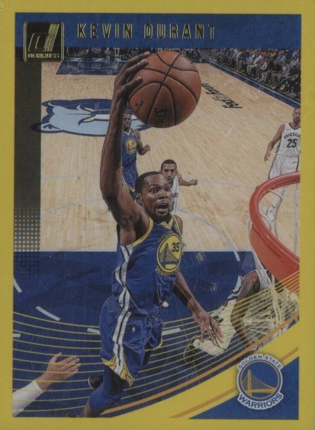 2018 Panini Donruss  Kevin Durant #22 Basketball Card