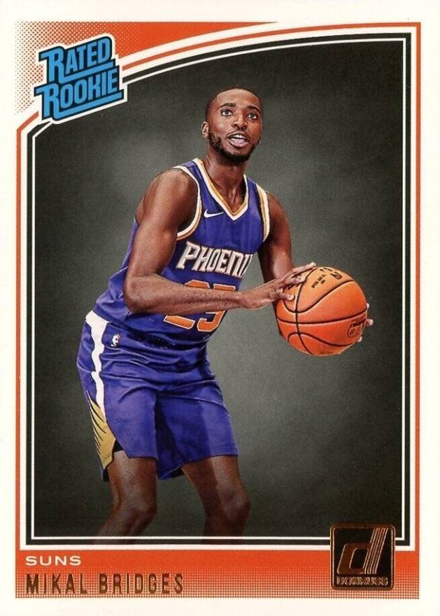 2018 Panini Donruss  Mikal Bridges #200 Basketball Card