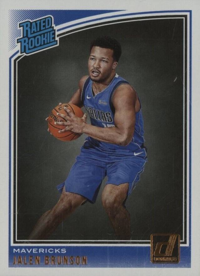 2018 Panini Donruss  Jalen Brunson #179 Basketball Card