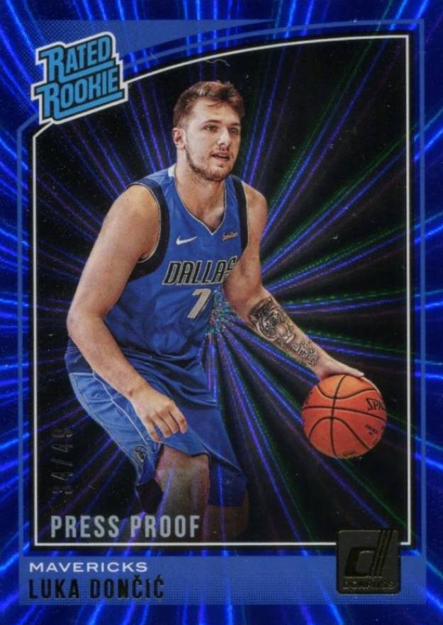 2018 Panini Donruss  Luka Doncic #177 Basketball Card