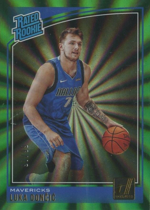 2018 Panini Donruss  Luka Doncic #177 Basketball Card