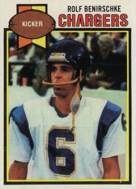 1979 Topps Rolf Benirschke #483 Football Card