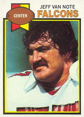 1979 Topps Jeff Van Note #337 Football Card