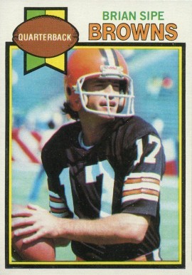 1979 Topps Brian Sipe #353 Football Card