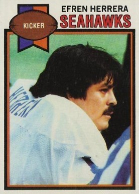 1979 Topps Efren Herrea #330 Football Card