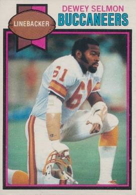 1979 Topps Dewey Selmon #303 Football Card