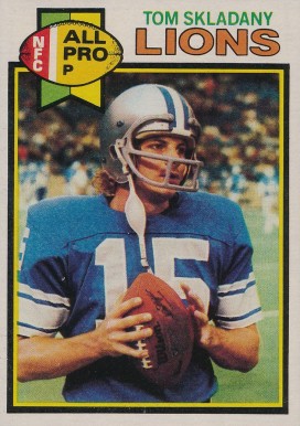 1979 Topps Tom Skladany #147 Football Card