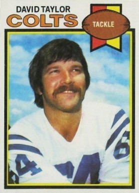 1979 Topps David Taylor #109 Football Card