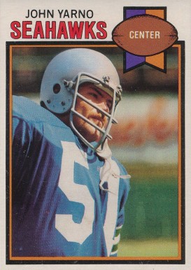 1979 Topps John Yarno #78 Football Card