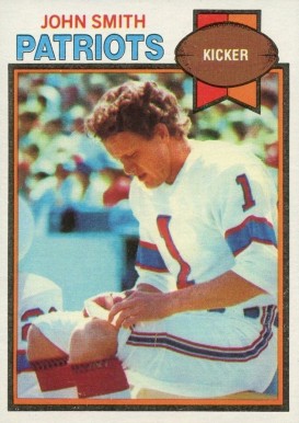 1979 Topps John Smith #16 Football Card