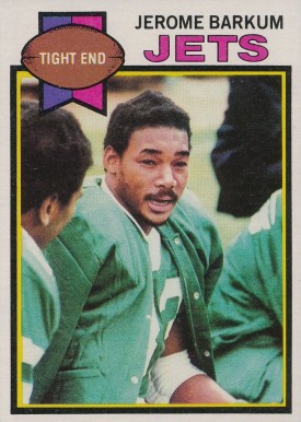 1979 Topps Jerome Barkum #21 Football Card