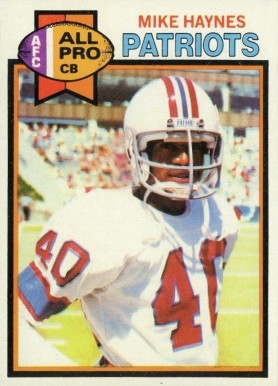 1979 Topps Mike Haynes #35 Football Card