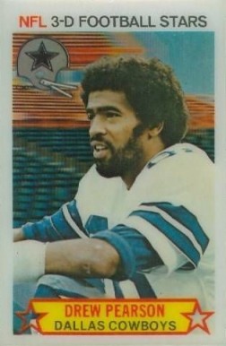 1980 Stop 'N' Go Drew Pearson #21 Football Card