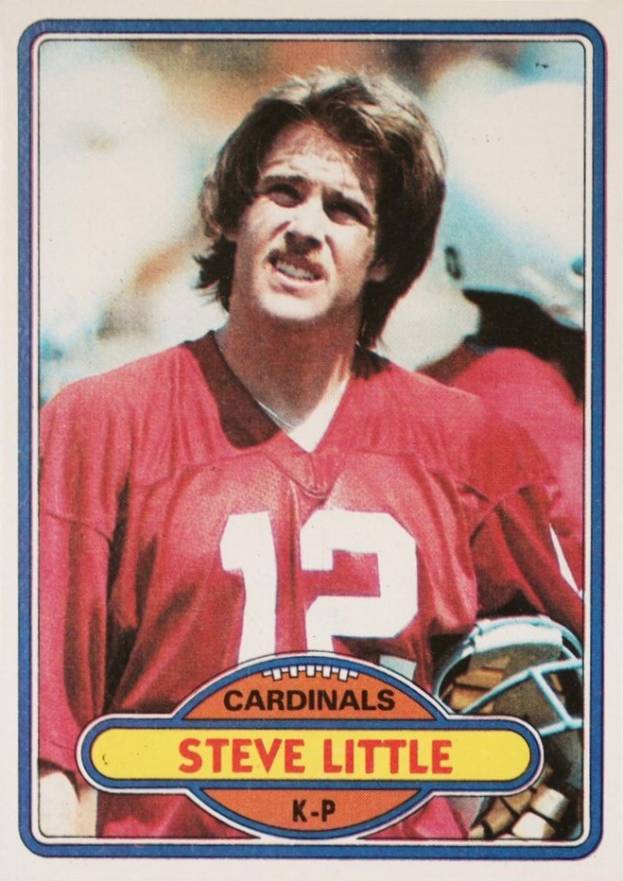 1980 Topps Steve Little #508 Football Card